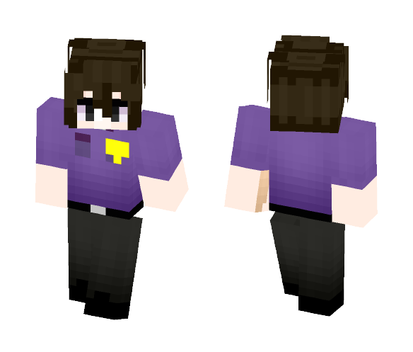 Purple guy (Pole bear) - Male Minecraft Skins - image 1