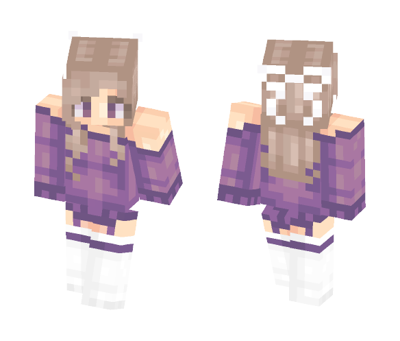 Download Free luminouus ☪ | Arabella Skin for Minecraft image 1 luminouus ☪ | Arabella - Female Minecraft Skins - image 1