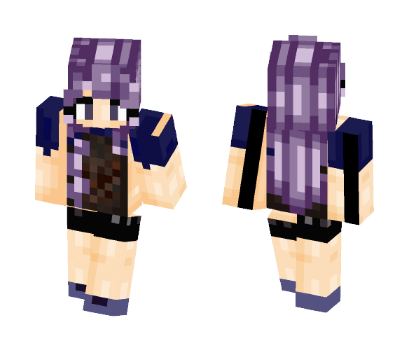 Download Free =PastelDemon= Weird Forest Skin for Minecraft image 1 =PastelDemon= Weird Forest - Female Minecraft Skins - image 1