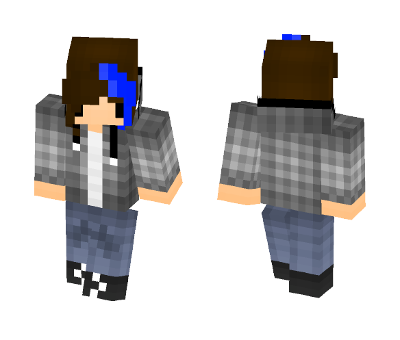 Download Free Chill Girl Skin for Minecraft image 1 Chill Girl - Girl Minecraft Skins - image 1
