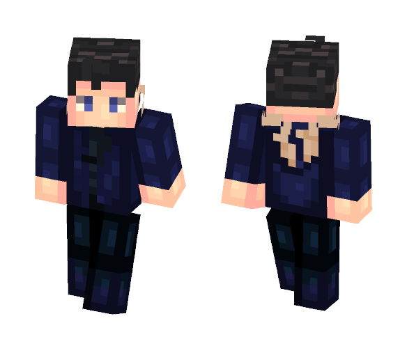 Download Free Captain Cold (Legends Of Tomorrow) Skin for Minecraft image 1 Captain Cold (Legends Of Tomorrow) - Male Minecraft Skins - image 1
