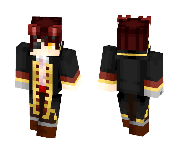 Foxy (Human) ~ Fnaf - Male Minecraft Skins - image 1
