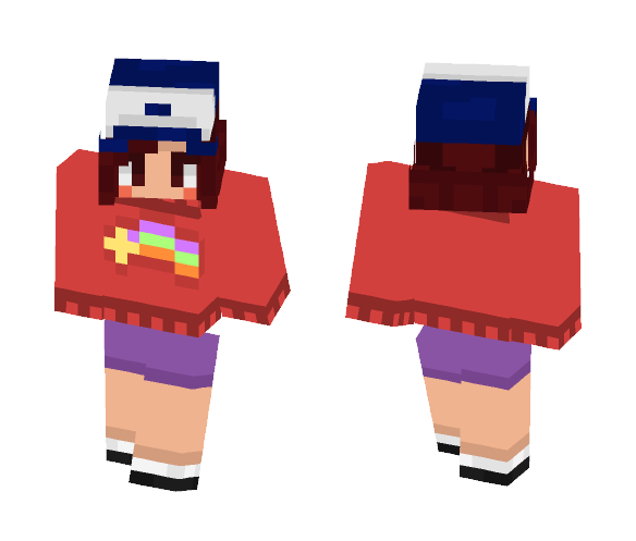 Gravity Falls Fangirl (Me) - Female Minecraft Skins - image 1