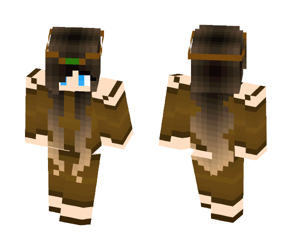 Earthen Queen - Female Minecraft Skins - image 1