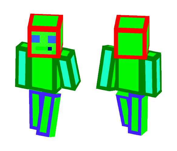 Rainbow Slime - Male Minecraft Skins - image 1