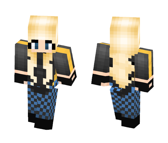 Download Free Dinah Drake Black Canary Skin for Minecraft image 1 Dinah Drake Black Canary - Female Minecraft Skins - image 1