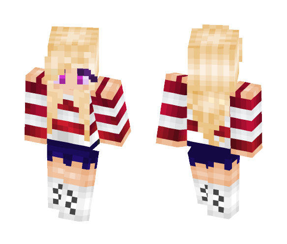 ✪ 'Pretty Girl' remake ✪ - Female Minecraft Skins - image 1