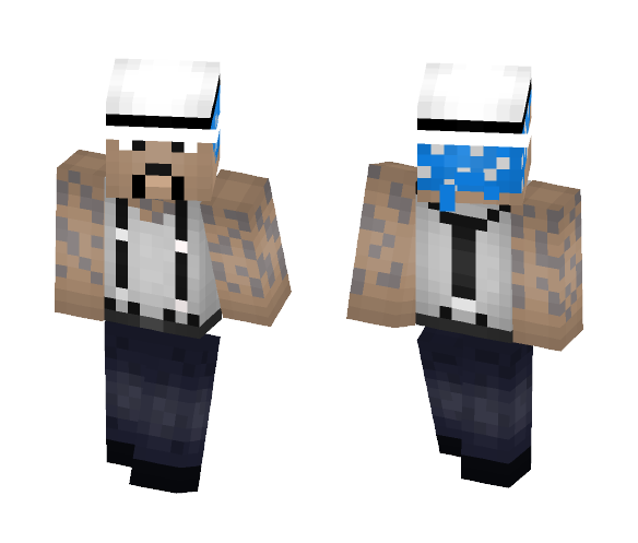 Gta sa: rifas member (id 173) - Male Minecraft Skins - image 1
