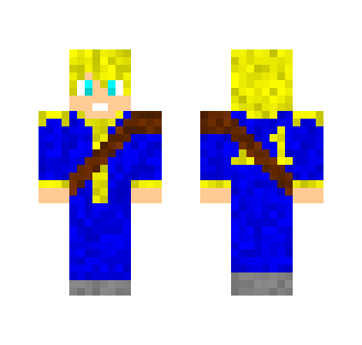 Fallout boy!/with leather armour - Male Minecraft Skins - image 2