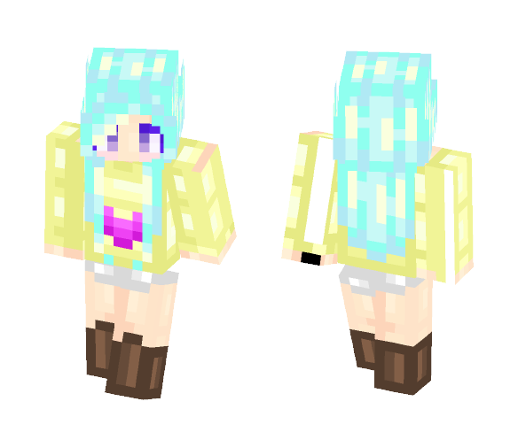 "Curious" - Female Minecraft Skins - image 1