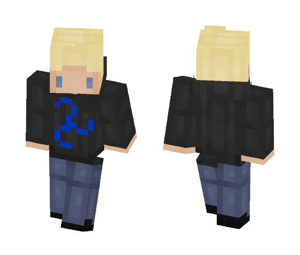 Boy In Razer Hoodie - Boy Minecraft Skins - image 1