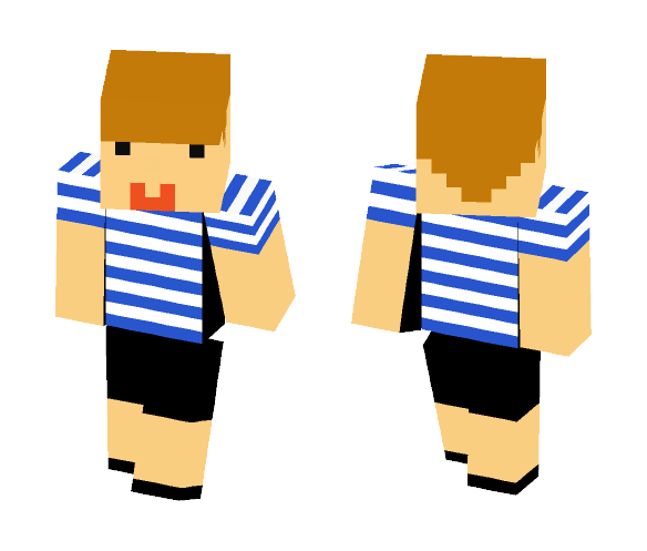 Zac in real life. - Male Minecraft Skins - image 1