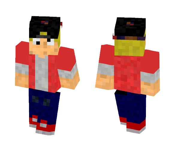 Crazy Eyes #2 galaxy - Male Minecraft Skins - image 1