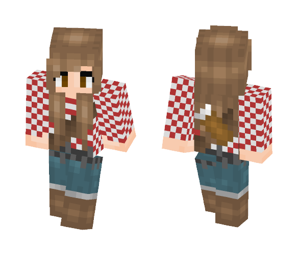 Brooke without Bow - Female Minecraft Skins - image 1