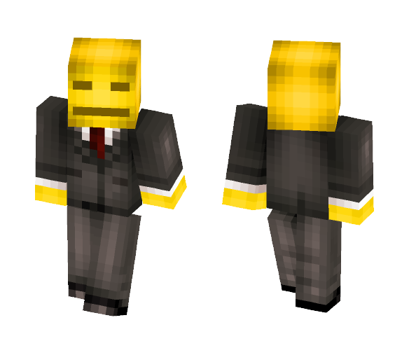 Annoyed Emoji Man - Interchangeable Minecraft Skins - image 1