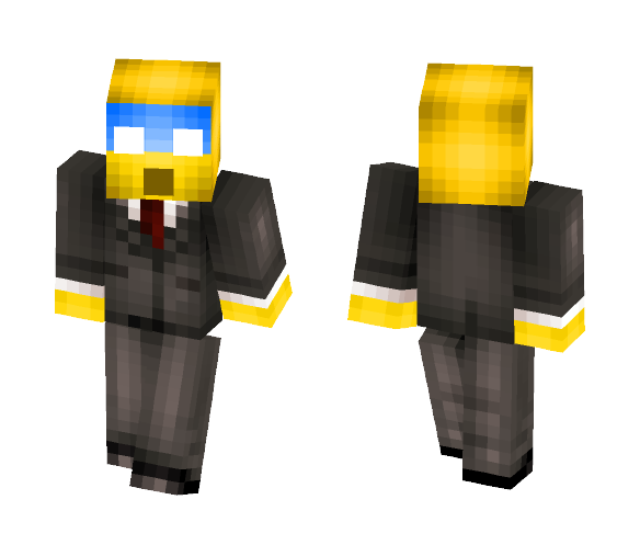 Scared Emojji Man - Interchangeable Minecraft Skins - image 1