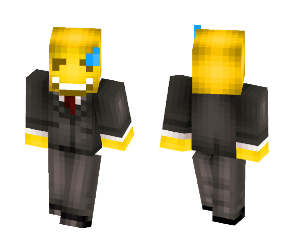 Embarrassed Emoji Man - Interchangeable Minecraft Skins - image 1