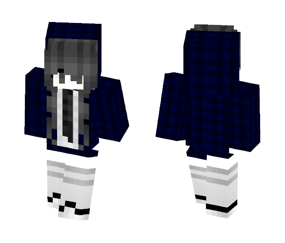 Download Free 【My New Skin - Girl】 Skin for Minecraft image 1 【My New Skin - Girl】 - Female Minecraft Skins - image 1