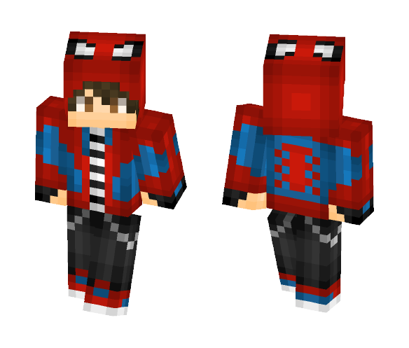 DatSpidermanHoodieThoughXD - Comics Minecraft Skins - image 1
