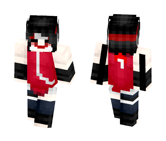 Sarada Uchiha (Naruto/Boruto) - Female Minecraft Skins - image 1