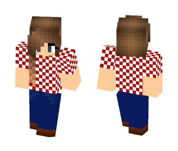 Country Girl - Girl Minecraft Skins - image 1
