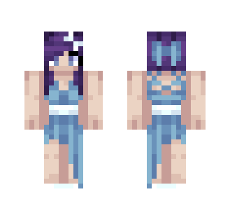 blue and purple