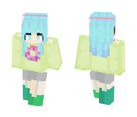 oн donυтѕ! ~ ɑɗɗɪ - Female Minecraft Skins - image 1