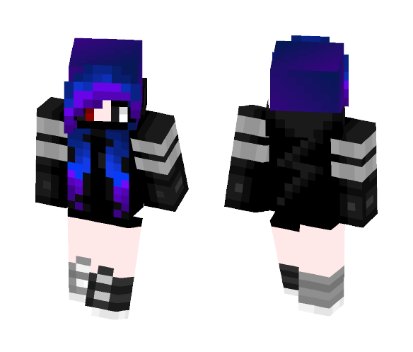 ✖ | Scene Ninja - Female Minecraft Skins - image 1