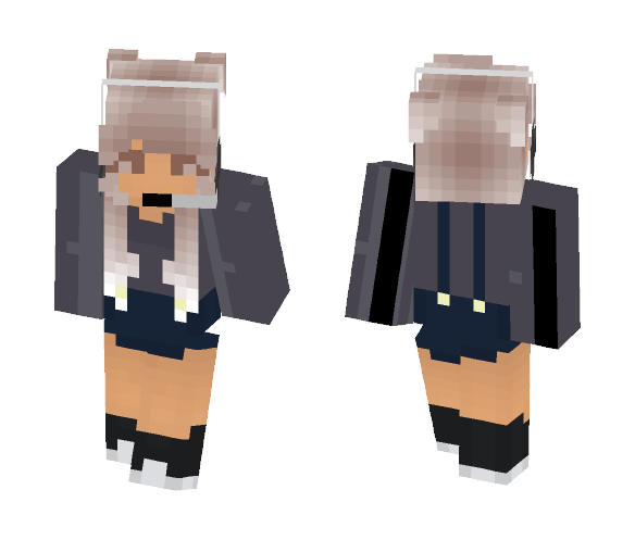 Download Free Kawaii gamer girl Skin for Minecraft image 1 Kawaii gamer girl - Girl Minecraft Skins - image 1
