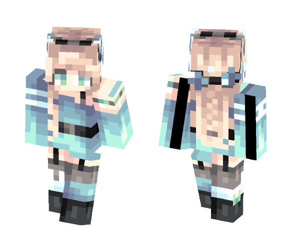 Ocean Waves - Female Minecraft Skins - image 1