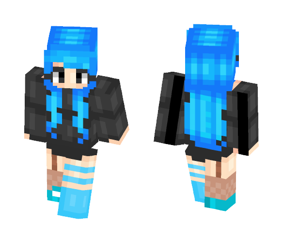 Electricity - Female Minecraft Skins - image 1