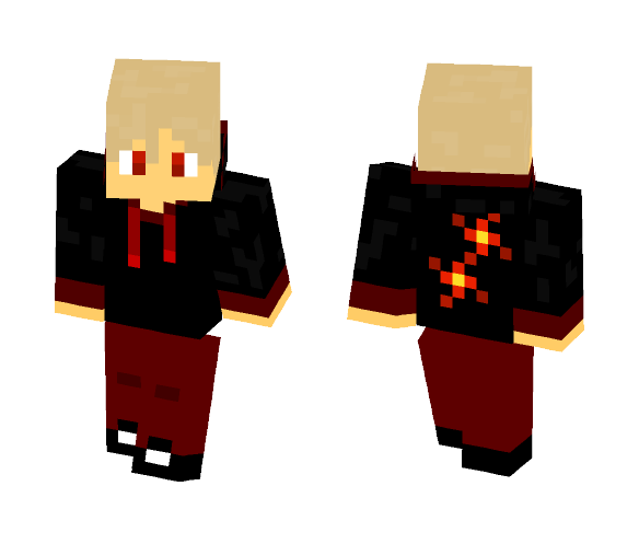 Flower spiral hoodie - Male Minecraft Skins - image 1