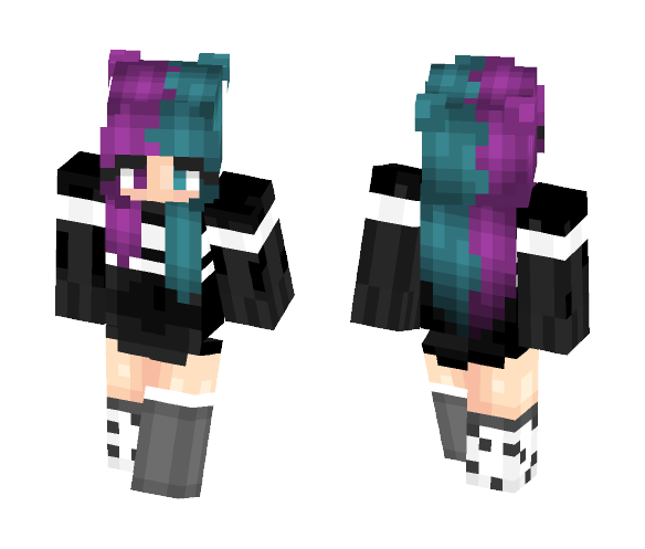 Night Girl - Girl Minecraft Skins - image 1