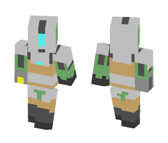 Bastion [Overwatch] - Male Minecraft Skins - image 1