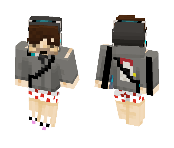 The Internet Ghost - Male Minecraft Skins - image 1