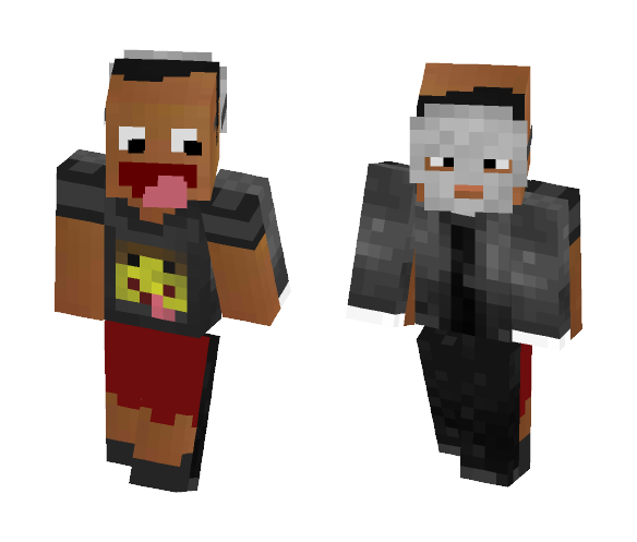 Download Free The other side - Who am I? Skin for Minecraft image 1 The other side - Who am I? - Male Minecraft Skins - image 1