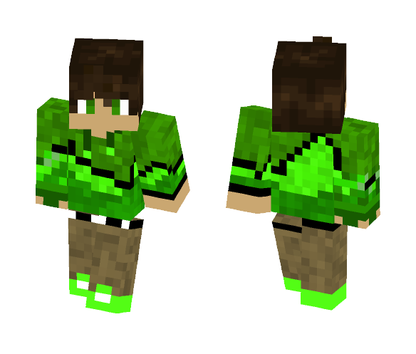 xGreenFlame - Male Minecraft Skins - image 1