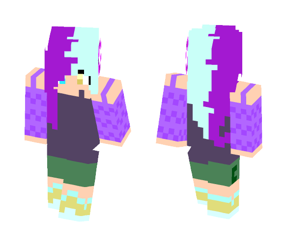 Casual Luna - Female Minecraft Skins - image 1