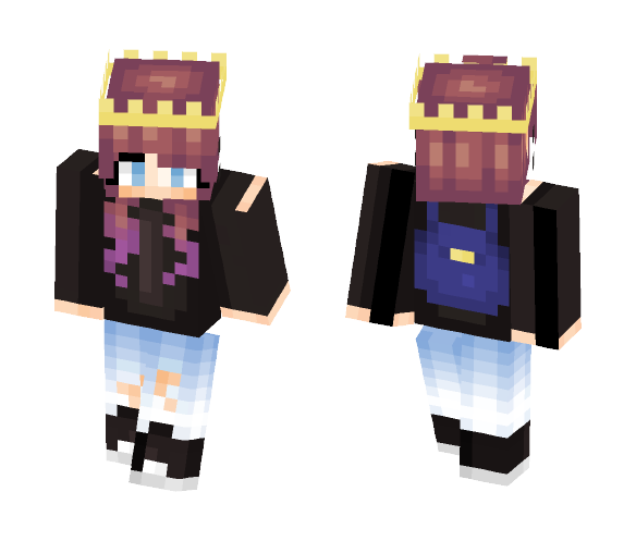 Crowny. - Female Minecraft Skins - image 1