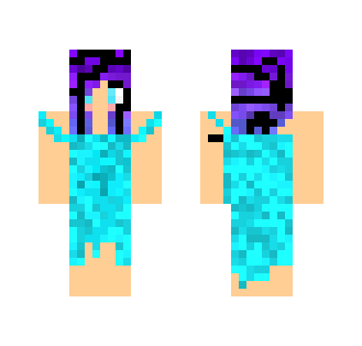 Girl with torn dress - Girl Minecraft Skins - image 2