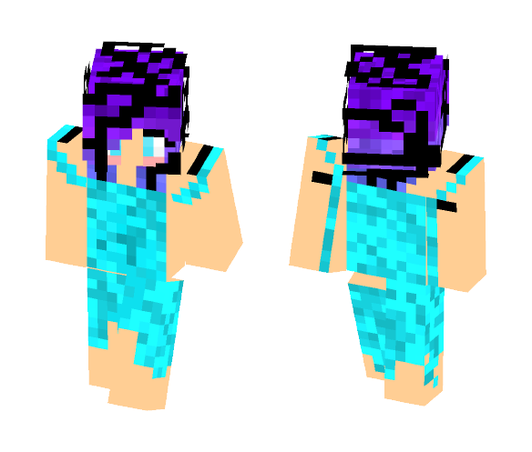 Download Free Girl with torn dress Skin for Minecraft image 1 Girl with torn dress - Girl Minecraft Skins - image 1