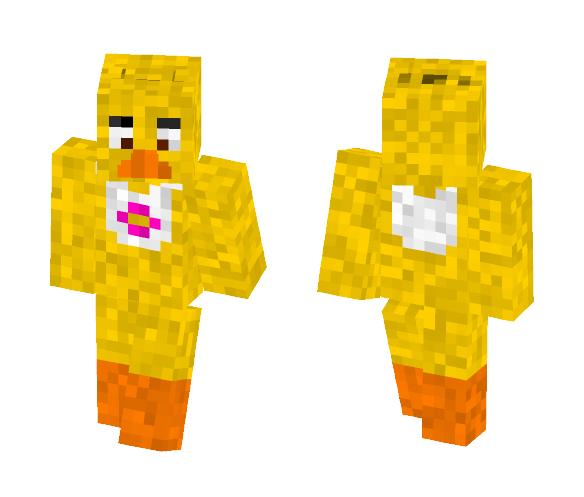 Fnaf 1 Chica - Female Minecraft Skins - image 1