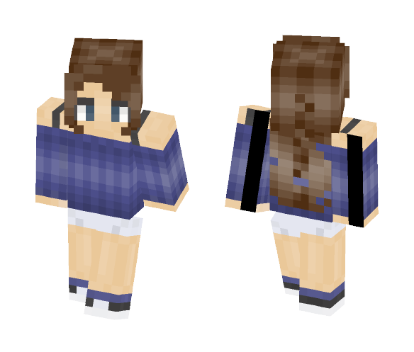 Cute Purple - Female Minecraft Skins - image 1