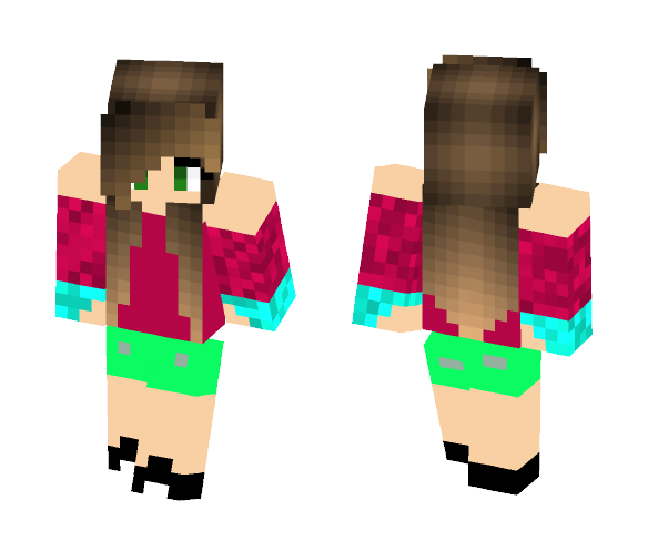 Mix Girl - Girl Minecraft Skins - image 1