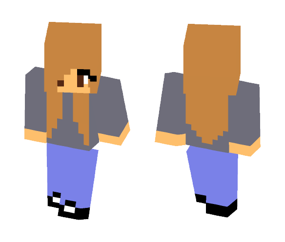 Download Free Me (for Contest) Skin for Minecraft image 1 Me (for Contest) - Female Minecraft Skins - image 1