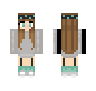 *bandana's are cool. right?* - halo - Female Minecraft Skins - image 2