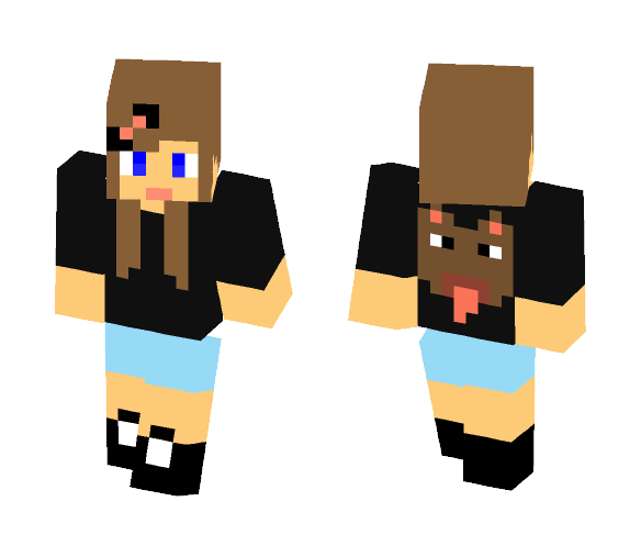 girl - Male Minecraft Skins - image 1