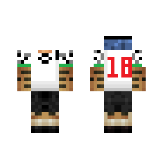 Tiger football player - Male Minecraft Skins - image 2