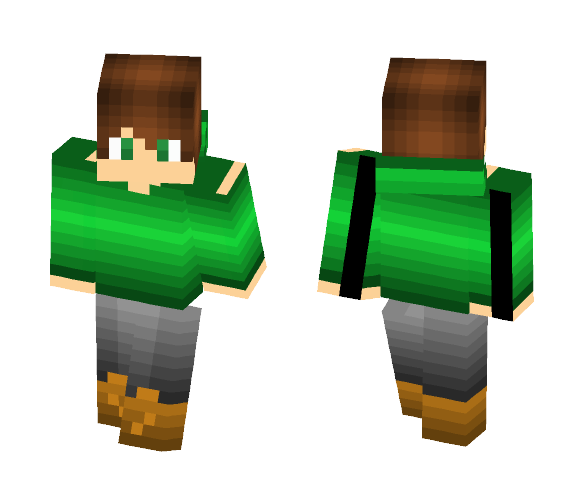 Sintaro's OC Eli Skin - Male Minecraft Skins - image 1