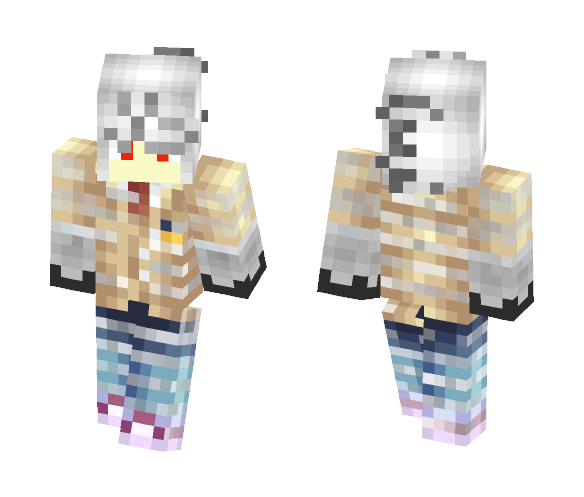 Corrin Yandere High School Uniform - Male Minecraft Skins - image 1